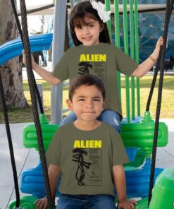 New Indastria T-shirt Alien Caratteristiche Fisiche 7 New Indastria IND 0019 Alien Caratteristiche Fisiche K