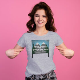 New Indastria T-shirt TWIN PEAKS CARTELLO 6 New Indastria Newind 0158 TWIN PEAKS CARTELLO W
