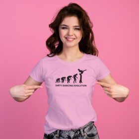 New Indastria T-shirt DIRTY DANCING EVOLUTION BABY E JOHNNY SCENA FINALE 6 New Indastria Newind 0670 DIRTY DANCING EVOLUTION BABY E JOHNNY SCENA FINALE CULT W