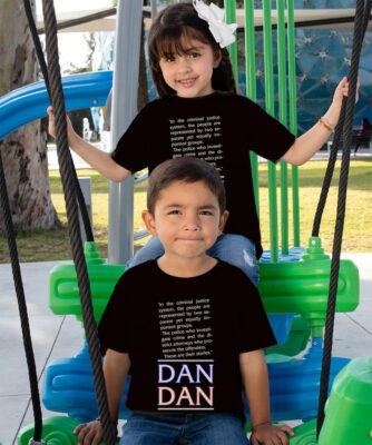 New Indastria T-shirt Law and order intro 7 New Indastria Newind 1056 Law and order intro serie tv cult K