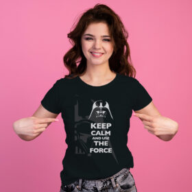 New Indastria T-shirt Keep Calm la Forza guerre stellari 6 New Indastria iMage 0243 Keep Calm la Forza guerre stellari W