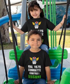 New Indastria T-shirt Goldrake contro i Vegani 7 New Indastria iMage 0745 Goldrake contro i Vegani K