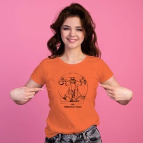 New Indastria T-shirt BIG LEBOWSKI VITRUVIAN DUDE 6 New Indastria iMage 2193 BIG LEBOWSKI VITRUVIAN DUDE W