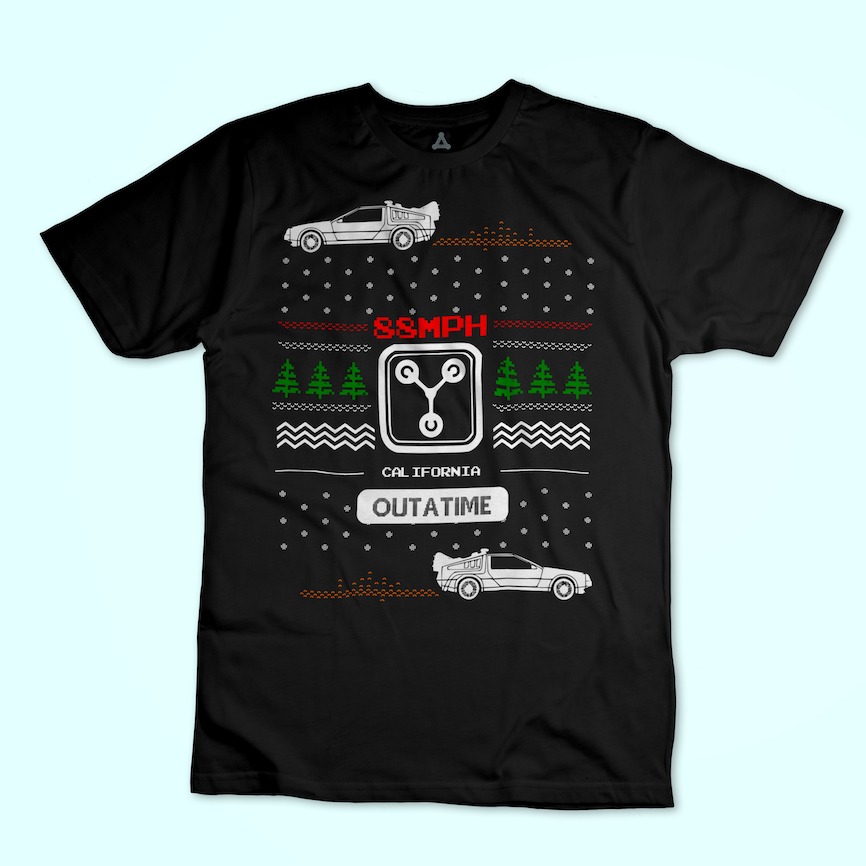 T-shirt Uomo Ritorno Al Futuro, Maglietta Film Anni 80, 100% Cotone, Stampa Diretta, Idea Regalo Divertente, Made In Italy