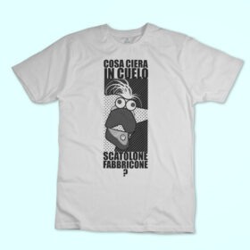 New Indastria T-shirt DODO l’albero azzurro, cosa c’era in quello scatolone fabbricone