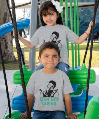 New Indastria T-shirt L’uomo che se ne frega “man not caring” citazioni dottor cox Scrubs 7 New Indastria SPIKE 0351 TK