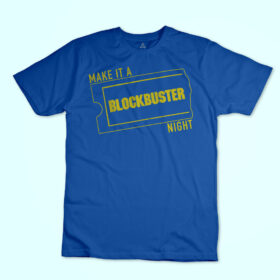 New Indastria T-shirt BLOCKBUSTER TICKET
