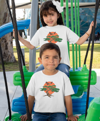 New Indastria T-shirt COBRA KAI LOGO MIYAGI DOJO EAGLE TORNEO SEKAI 7 New Indastria IND 0238 TK