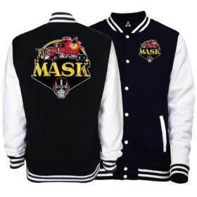 New Indastria Giacca Varsity College Mask Logo