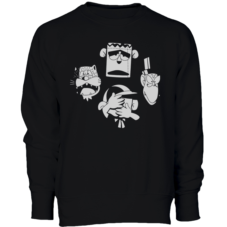 Felpa Girocollo CARLETTO PRINCIPE DEI MOSTRI STILE QUEEN New Indastria 1 New Indastria Felpa Girocollo CARLETTO PRINCIPE DEI MOSTRI STILE QUEEN New Indastria