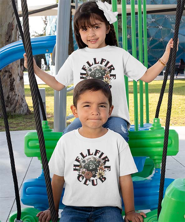 T-shirt Hellfire Club Dado Dungeon Master STRANGER New Indastria 4 New Indastria T-shirt Hellfire Club Dado Dungeon Master STRANGER New Indastria - immagine 4