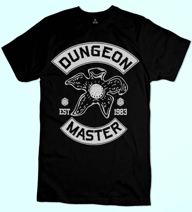 T-shirt Dungeon Master Demogorgone STRANGER New Indastria 1 New Indastria T-shirt Dungeon Master Demogorgone STRANGER New Indastria
