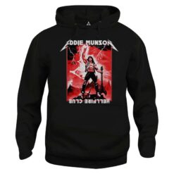 Felpa Cappuccio Eddie Munson Metal STRANGER New Indastria