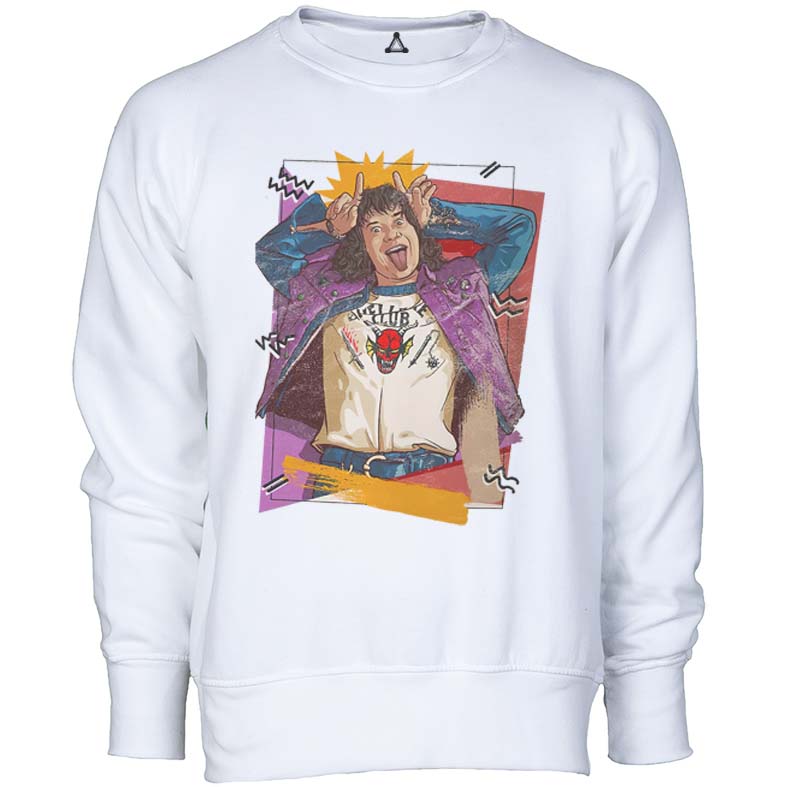 Felpa Girocollo Eddie Munson Hellfire STRANGER New Indastria 1 New Indastria Felpa Girocollo Eddie Munson Hellfire STRANGER New Indastria