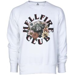 Felpa Girocollo Hellfire Club Dado Dungeon Master STRANGER New Indastria