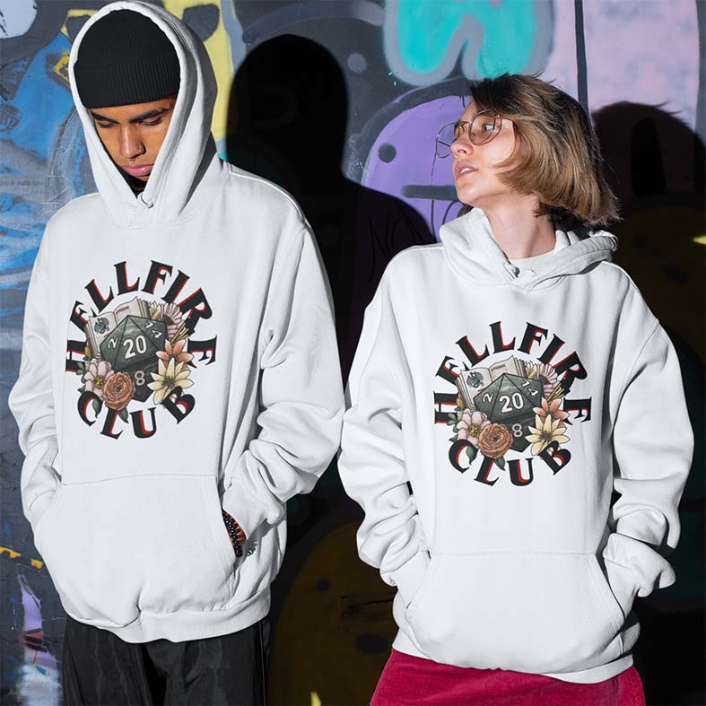 Felpa Cappuccio Hellfire Club Dado Dungeon Master STRANGER New Indastria 2 New Indastria Felpa Cappuccio Hellfire Club Dado Dungeon Master STRANGER New Indastria - immagine 2