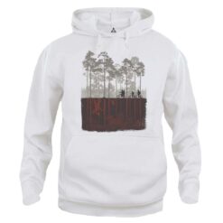 Felpa Cappuccio Biciclette Upside Down STRANGER New Indastria