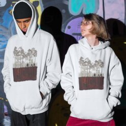 Alternative view of Felpa Cappuccio Biciclette Upside Down STRANGER New Indastria