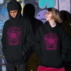 Alternative view of Felpa Cappuccio Cacciatori Demogorgone STRANGER New Indastria