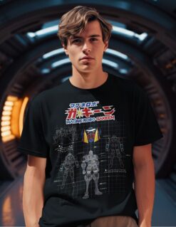 T-shirt Progetto Gakeen Robot Magnetico - Robottoni New Indastria 7 New Indastria IND 0289 GAKEEN ROBOTTONI TN 04