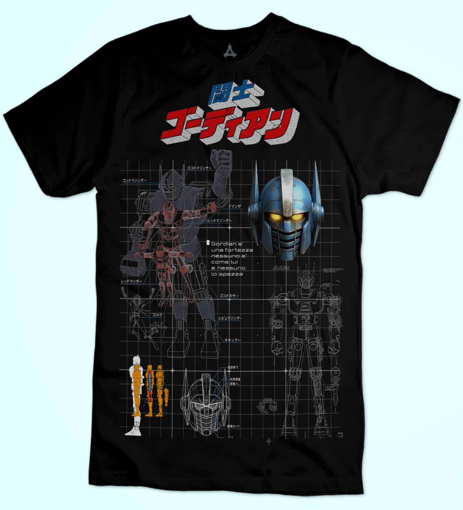 T-shirt Progetto Gordian - Robottoni New Indastria 1 New Indastria T-shirt Progetto Gordian - Robottoni New Indastria
