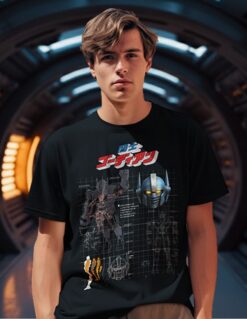 T-shirt Progetto Gordian - Robottoni New Indastria 7 New Indastria IND 0296 GORDIAN ROBOTTONI TN 04