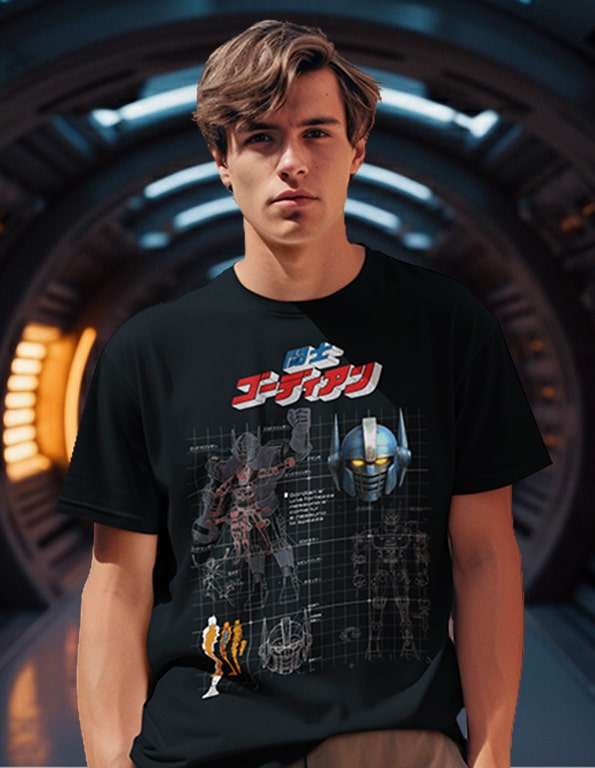 T-shirt Progetto Gordian - Robottoni New Indastria 4 New Indastria T-shirt Progetto Gordian - Robottoni New Indastria - immagine 4