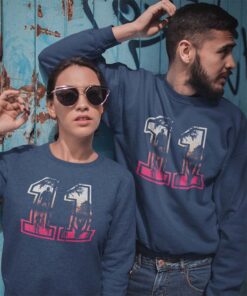 Alternative view of Felpa Girocollo Eleven mondo del Sottosopra STRANGER New Indastria