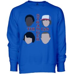 Felpa Girocollo STRANGER VISI DEI PERSONAGGI New Indastria