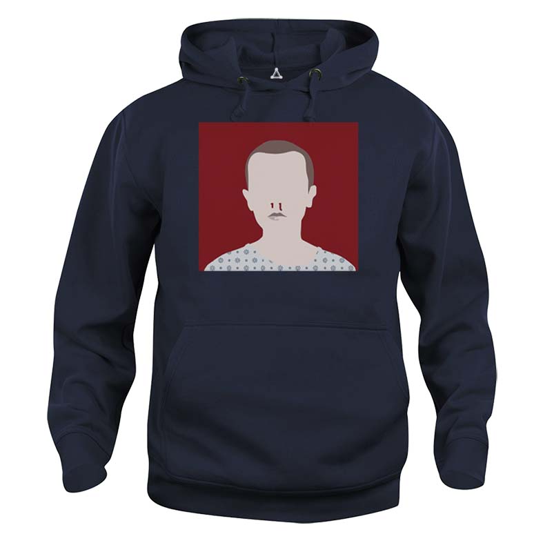 Felpa Cappuccio Eleven sangue dal naso STRANGER New Indastria 1 New Indastria Felpa Cappuccio Eleven sangue dal naso STRANGER New Indastria