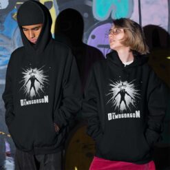 Alternative view of Felpa Cappuccio Demogorgone STRANGER New Indastria