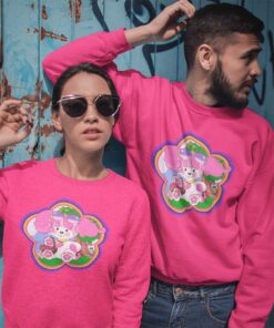 Alternative view of Felpa Girocollo Poochie Fiori e Amicizia New Indastria