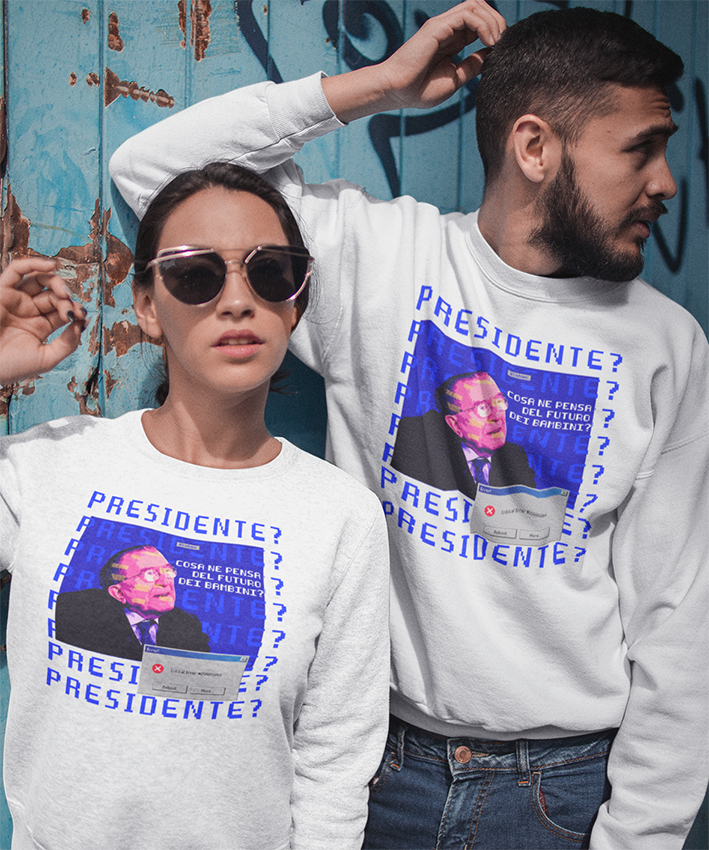 Felpa Girocollo ANDREOTTI CRASH WINDOWS New Indastria 2 New Indastria Felpa Girocollo ANDREOTTI CRASH WINDOWS New Indastria - immagine 2