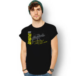 Alternative view of T-shirt Galaxy Express 999 Canzone New Indastria