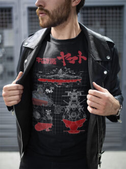 Alternative view of T-shirt Progetto Corazzata spaziale Star Blazers - Robottoni New Indastria