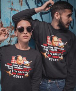 Alternative view of Felpa Girocollo Fracchia commissario ritornello New Indastria