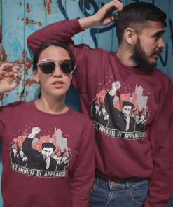 Alternative view of Felpa Girocollo Corazzata Kotiomkin è una Cagata Pazzesca New Indastria