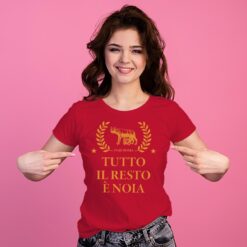 T-shirt Daje Roma tutto il resto è noia New Indastria 6 New Indastria IND 0312 Daje roma tutto il resto e noia TW