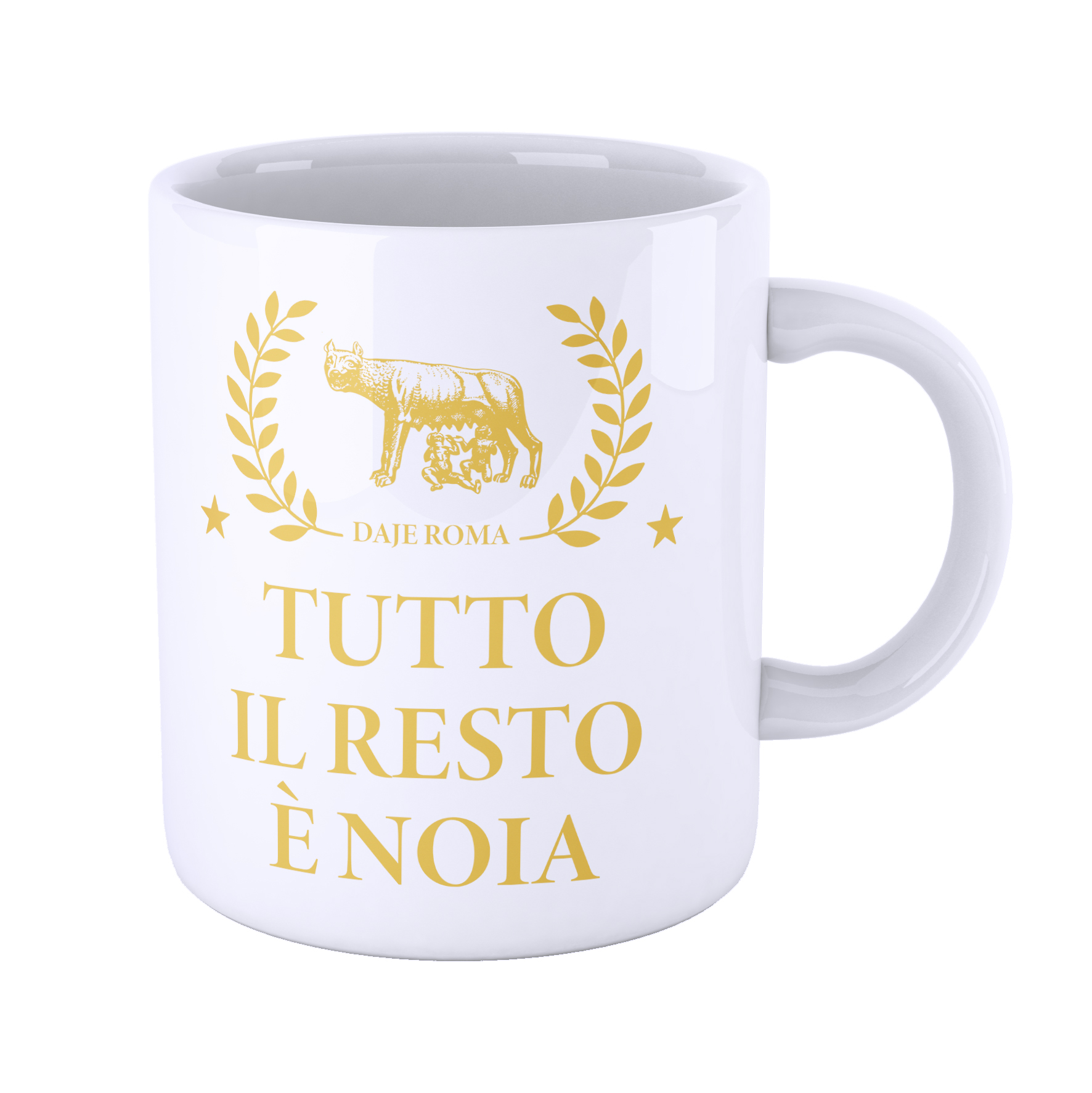 Tazza Mug Daje Roma tutto il resto è noia New Indastria 1 New Indastria Tazza Mug Daje Roma tutto il resto è noia New Indastria