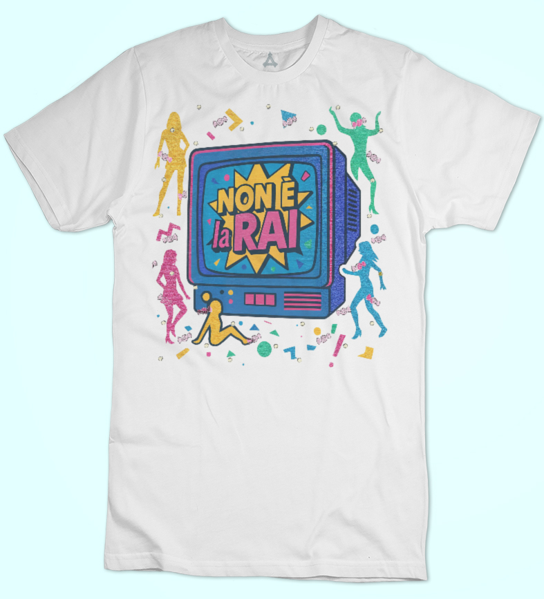 T-shirt Non è la RAI New Indastria 1 New Indastria T-shirt Non è la RAI New Indastria