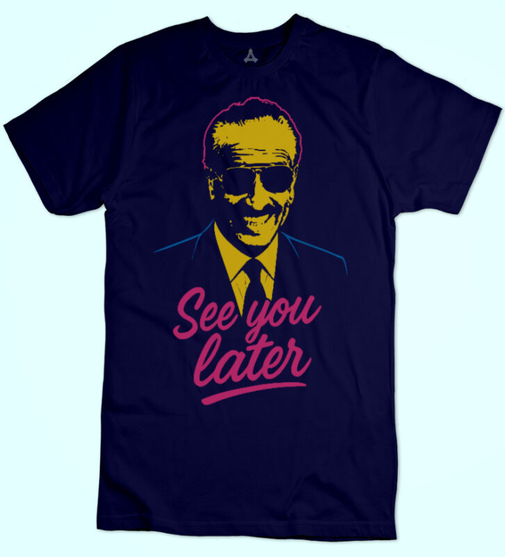 T-shirt di Film e Cartoni Anni '80: Dove Trovarle in Italia 5 New Indastria IND 0315 Dogui see you later TN