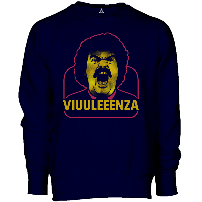 Felpa Girocollo Viulenza Diego tifoso New Indastria 1 New Indastria Felpa Girocollo Viulenza Diego tifoso New Indastria