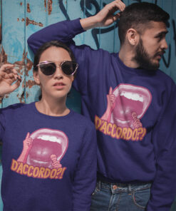 Alternative view of Felpa Girocollo WANNA BE D'ACCORDO New Indastria