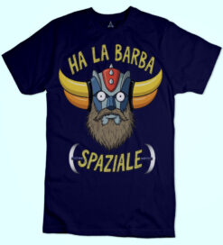 T-shirt HA LA BARBA SPAZIALE GOLDRAKE New Indastria