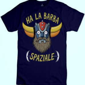 T-shirt HA LA BARBA SPAZIALE GOLDRAKE New Indastria