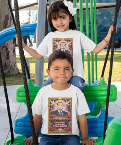 T-shirt SILVIO SIETE DEI POVERI COMUNISTI New Indastria 7 New Indastria IND 0322 SILVIO SIETE DEI POVERI COMUNISTI TK