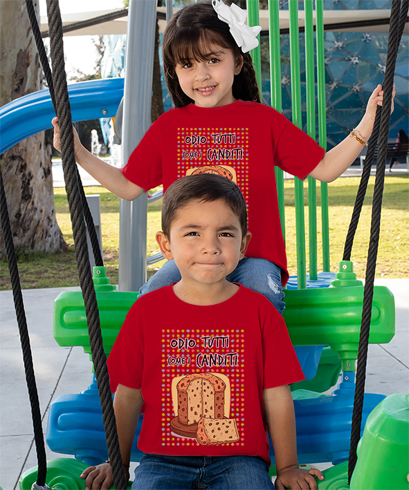 T-shirt Odio le persone come i canditi nel panettone New Indastria 4 New Indastria T-shirt Odio le persone come i canditi nel panettone New Indastria - immagine 4