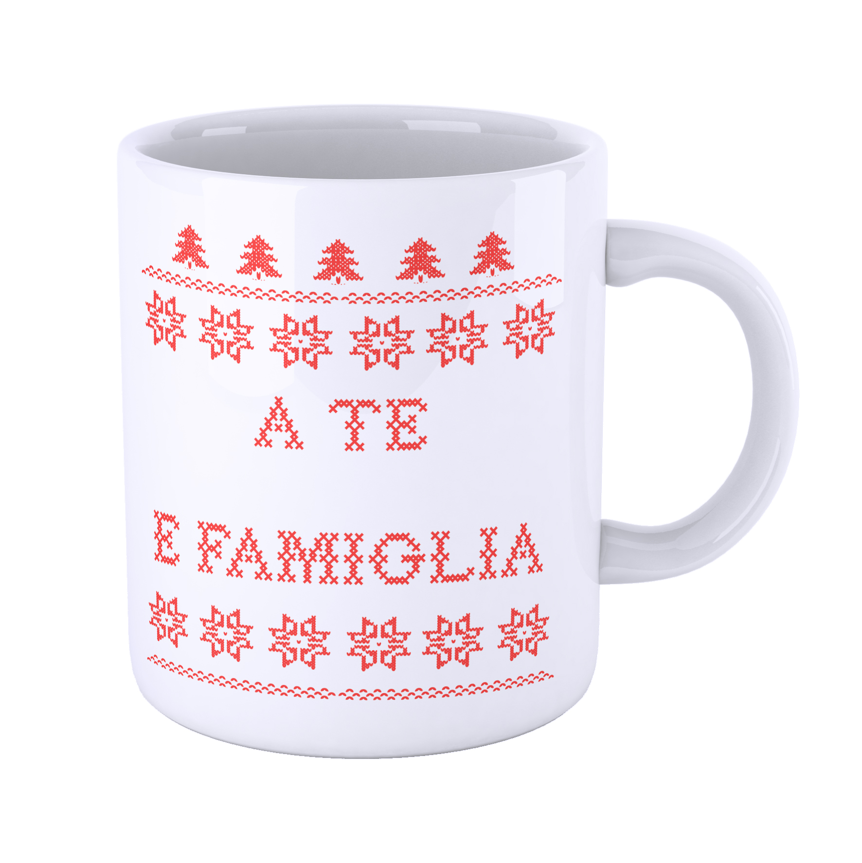 Tazza Mug A te e Famiglia Auguri Natale New Indastria 1 New Indastria Tazza Mug A te e Famiglia Auguri Natale New Indastria