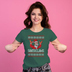 T-shirt Santa Claws Zoidberg Natale New Indastria 6 New Indastria IND 0325 Santa Claws Zoidberg Natale TW