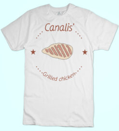 T-shirt Pollo alla Piastra di Elisabetta New Indastria